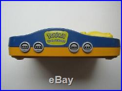 Nintendo 64 N64 Pokemon Pikachu Retro Video Game Console 2 Controllers Super Fun