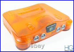 Nintendo 64 N64 Retro Fire Orange Game Console & Controller Bundle! PAL