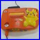 Nintendo-64-Pikachu-limited-console-Pokemon-Orange-Yellow-retro-game-N64-used-01-agyg