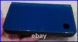 Nintendo DSi XL Blue Retro Console Mario Sonic Game Tested Charger PAL EUR Nintendo DSi XL Blue Retro Console Mario Sonic Game Tested Charger PAL EUR