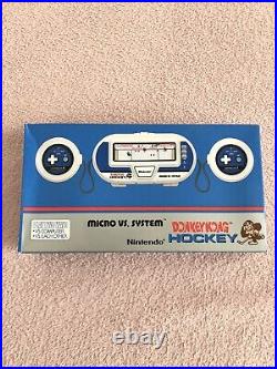 Nintendo Donkey Kong Hockey Game And Watch Retro Console Micro Vs. System