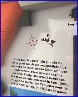 Nintendo Duck Hunt Zapper Gun Teardown Wall Frame Art Game Retro