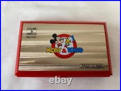 Nintendo GAME WATCH MICKEY and DONALD Portable Game 1982 Retro Collection