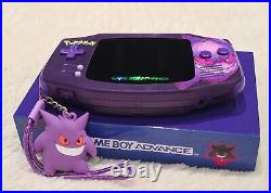 Nintendo Game Boy Advance Gengar Pokemon V3 IPS USB-C Retro Video Games Console