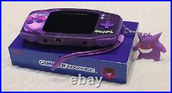 Nintendo Game Boy Advance Gengar Pokemon V3 IPS USB-C Retro Video Games Console