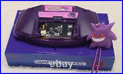 Nintendo Game Boy Advance Gengar Pokemon V3 IPS USB-C Retro Video Games Console