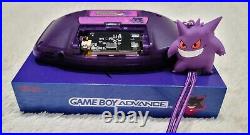 Nintendo Game Boy Advance Gengar Pokemon V3 IPS USB-C Retro Video Games Console