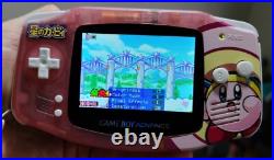 Nintendo Game Boy Advance Kirby V5 IPS Screen Boxed Gameboy GBA Retro Handheld Nintendo Game Boy Advance Kirby V5 IPS Screen Boxed Gameboy GBA Retro Handheld