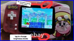 Nintendo Game Boy Advance Kirby V5 IPS Screen Boxed Gameboy GBA Retro Handheld Nintendo Game Boy Advance Kirby V5 IPS Screen Boxed Gameboy GBA Retro Handheld