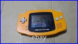 Nintendo Game Boy Advance Orange 985 Japan Retro Rare F/S Japan