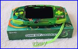 Nintendo Game Boy Advance Rayquaza Pokemon Boxed V3 IPS USB-C Retro Gaming GBA