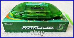 Nintendo Game Boy Advance Rayquaza Pokemon Boxed V3 IPS USB-C Retro Gaming GBA