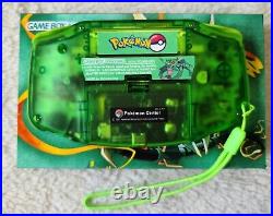 Nintendo Game Boy Advance Rayquaza Pokemon Boxed V3 IPS USB-C Retro Gaming GBA