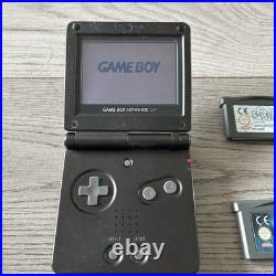 Nintendo Game Boy Advance SP AGS-001 Handheld Console Black & Games Nintendo Game Boy Advance SP AGS-001 Handheld Console Black & Games