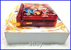 Nintendo Game Boy Advance SP Charizard Pokemon Boxed IPS Retro Handheld Console