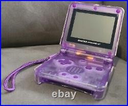 Nintendo Game Boy Advance SP Gengar Pokemon Boxed Charger Retro Gameboy GBA SP