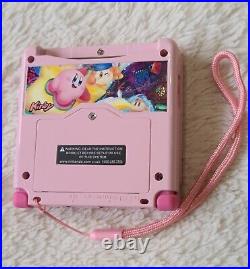 Nintendo Game Boy Advance SP Kirby V5 IPS Screen 369 Games Boxed Charger Retro