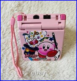 Nintendo Game Boy Advance SP Kirby V5 IPS Screen 369 Games Boxed Charger Retro