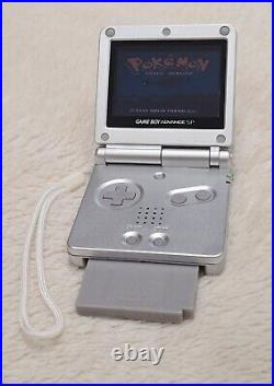 Nintendo Game Boy Advance SP Lugia Pokemon Silver Retro GBA SP Gameboy