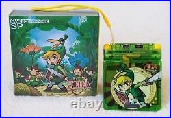 Nintendo Game Boy Advance SP The Legend Of Zelda V5 IPS Retro Vintage Minish Cap