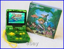 Nintendo Game Boy Advance SP The Legend Of Zelda V5 IPS Retro Vintage Minish Cap