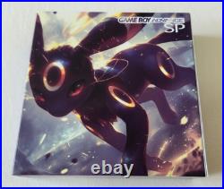 Nintendo Game Boy Advance SP Umbreon Pokemon Boxed Retro Console Backlit IPS M2 Nintendo Game Boy Advance SP Umbreon Pokemon Boxed Retro Console Backlit IPS M2