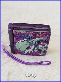 Nintendo Game Boy Advance SP X Gardevoir Pokemon V5 IPS Screen GBA SP Retro