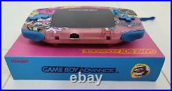 Nintendo Game Boy Advance USB-C IPS V3 Boxed Wario GBA Retro Handheld Console