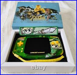 Nintendo Game Boy Advance Zelda Boxed V5 IPS Screen Retro GBA Handheld Gameboy