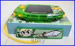 Nintendo Game Boy Advance Zelda Boxed V5 IPS Screen Retro GBA Handheld Gameboy