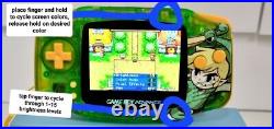 Nintendo Game Boy Advance Zelda Boxed V5 IPS Screen Retro GBA Handheld Gameboy