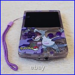 Nintendo Game Boy Color Aerodactyl OLED IPS USB-C Retro Pokemon Gameboy Mod UV