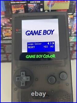 Nintendo Game Boy Color Clear Black OLED IPS Screen Retro Gameboy Nintendo Game Boy Color Clear Black OLED IPS Screen Retro Gameboy