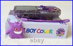 Nintendo Game Boy Color Gengar Haunter Pokemon OLED IPS Screen USB-C Retro GBC