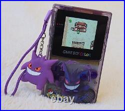 Nintendo Game Boy Color Gengar Pokemon Laminated IPS Screen Retro GBC Gameboy