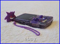 Nintendo Game Boy Color Gengar Pokemon Laminated IPS Screen Retro GBC Gameboy