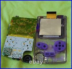 Nintendo Game Boy Color Gengar Pokemon Laminated IPS Screen Retro GBC Gameboy