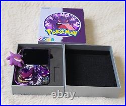 Nintendo Game Boy Color Gengar Pokemon USB-C OLED IPS Screen Retro GBC Gameboy