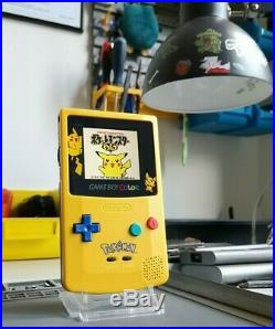 Nintendo Game Boy Color Pokémon GBC Backlight LCD IPS V2 rétro éclairée