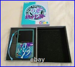 Nintendo Game Boy Color Pokemon Suicune OLED IPS Screen USB-C GBC Retro Console