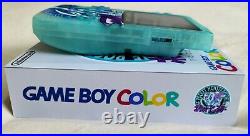 Nintendo Game Boy Color Pokemon Suicune OLED IPS Screen USB-C GBC Retro Console