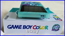 Nintendo Game Boy Color Pokemon Suicune OLED IPS Screen USB-C GBC Retro Console