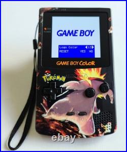 Nintendo Game Boy Color Pokemon Typhlosion USB-C IPS OLED GBC Retro Console Nintendo Game Boy Color Pokemon Typhlosion USB-C IPS OLED GBC Retro Console