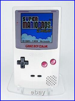 Nintendo Game Boy Color with Laminated IPS Screen Enhanced Retro Handheld