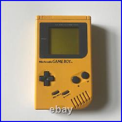 Nintendo Game Boy Original? Yellow? Rare? Retro Gaming + Tetris Game