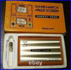 Nintendo Game & Watch Donkey Kong Multi Screen DK-52 Retro Console With Box Rare