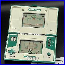 Nintendo Game & Watch GREEN HOUSE GH-54 TESTED Multi Screen Vintage Retro 1982