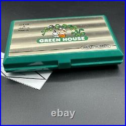 Nintendo Game & Watch GREEN HOUSE GH-54 TESTED Multi Screen Vintage Retro 1982