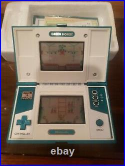 Nintendo Game & Watch GREEN HOUSE GH-54 Vintage Retro 1982 withBox From JAPAN