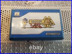 Nintendo Game & Watch Gold Cliff multi screen retro game console 1988